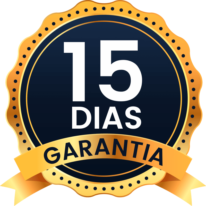 Selo de garantia de 15 dias