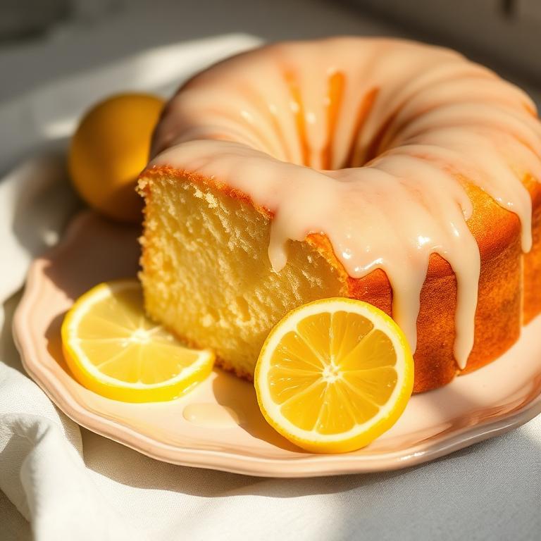Bolo de limão sem glúten