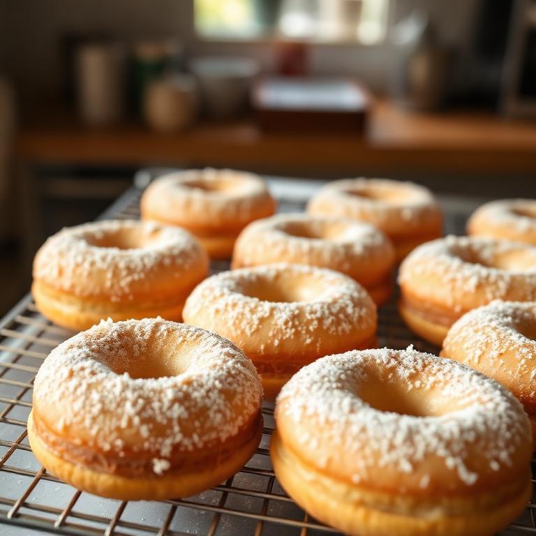 Donuts fofos sem glúten